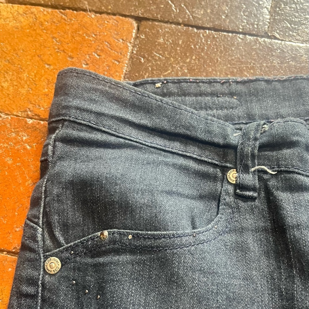 Cos embellished jeans. Flare. Size 8P - Picture 3 of 7